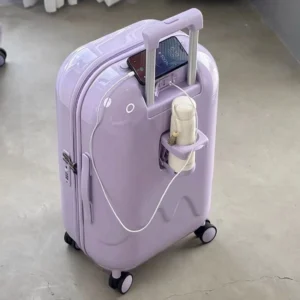 กระเป๋าเดินทาง 20/24นิ้ น่ารัก กระเป๋าล้อลาก ชาร์จ USB กันน้ำ กระเป๋าลาก Baggage Luggage