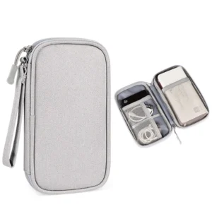 ผลิตภัณฑ์ดิจิทัล แบบพกพา กระเป๋าจัดเก็บข้อมูล USB สายเคเบิล หูฟัง ชาร์จ สมบัติ กล่องกระเป๋า