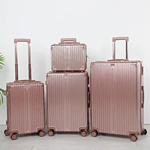 กระเป๋าเดินทาง ล้อลาก Luggage 20/24/28 นิ้ว ทนทาน กันน้ำ วัสดุ PC แข็งแรง ล้อสากล 360°